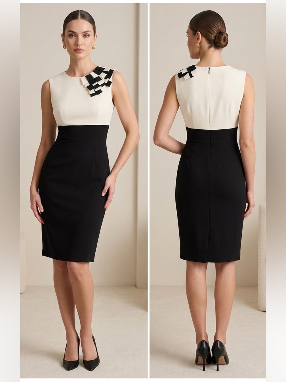 Just Taylor dress 6 work career cocktail